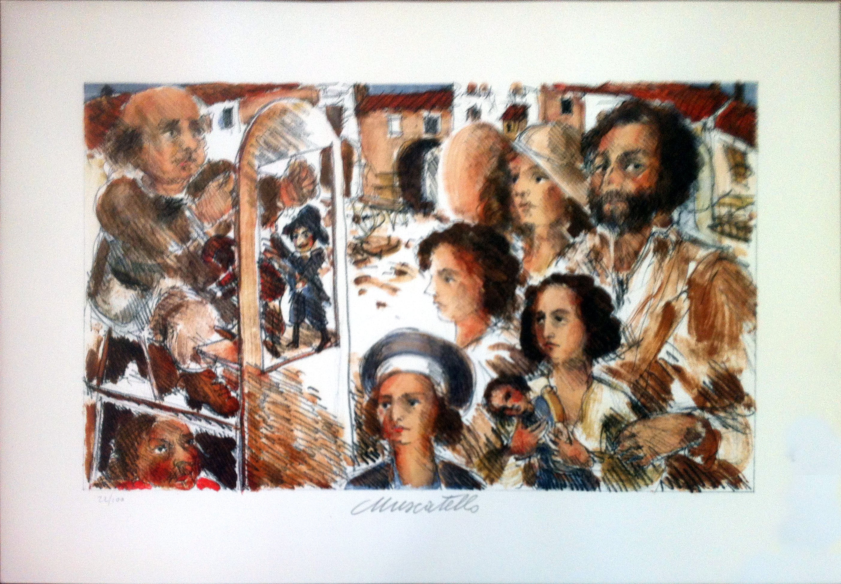 Meetings - 20 Tuscan Artists - The Graphic Owl