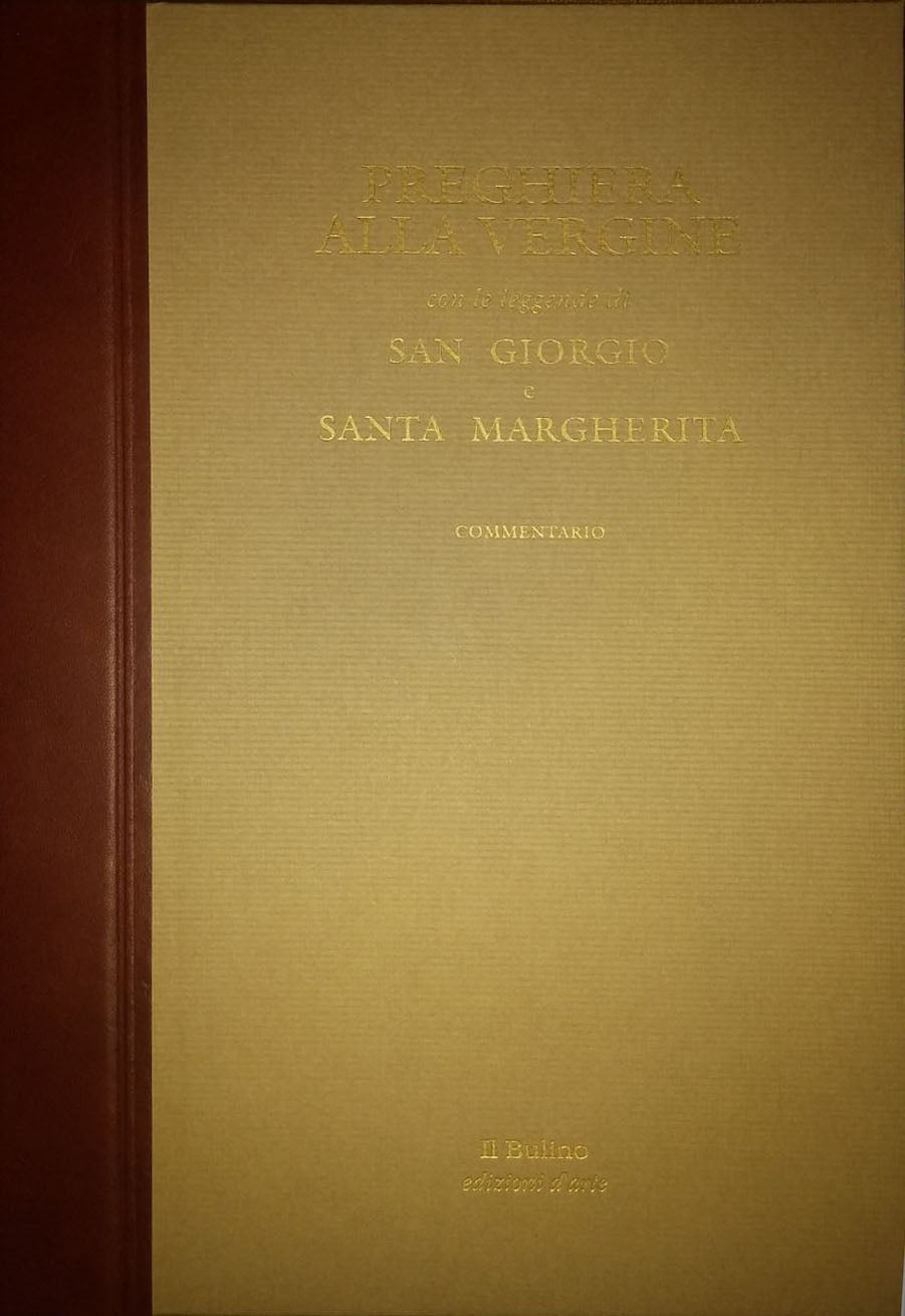 Preghiera alla Vergine - Il Bulino