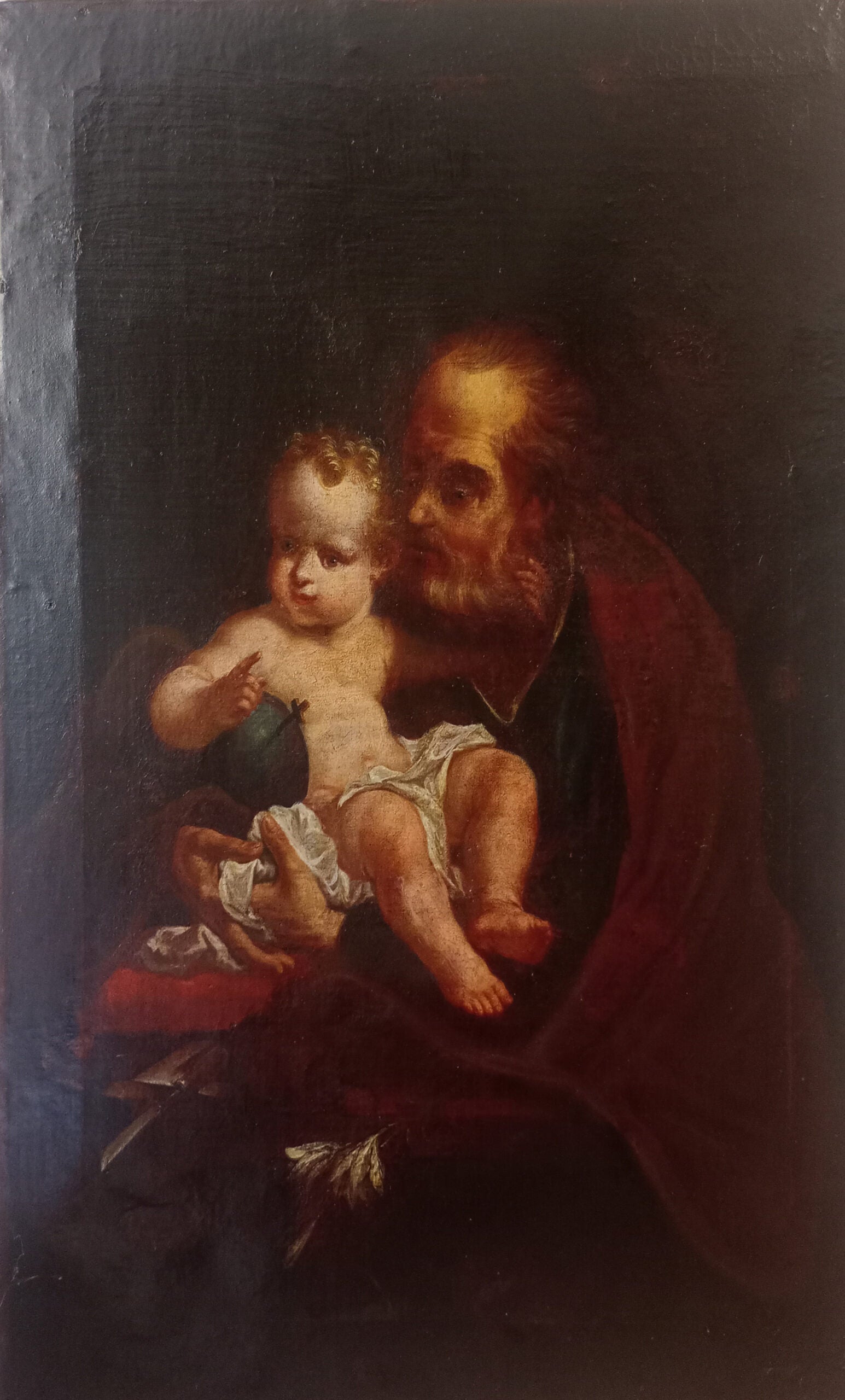 Autore Sconosciuto - San Giuseppe e Gesù Bambino