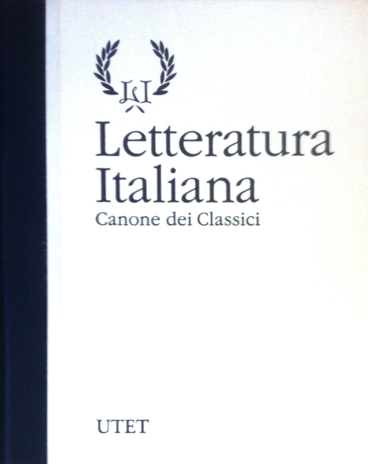 Literatura italiana - UTET