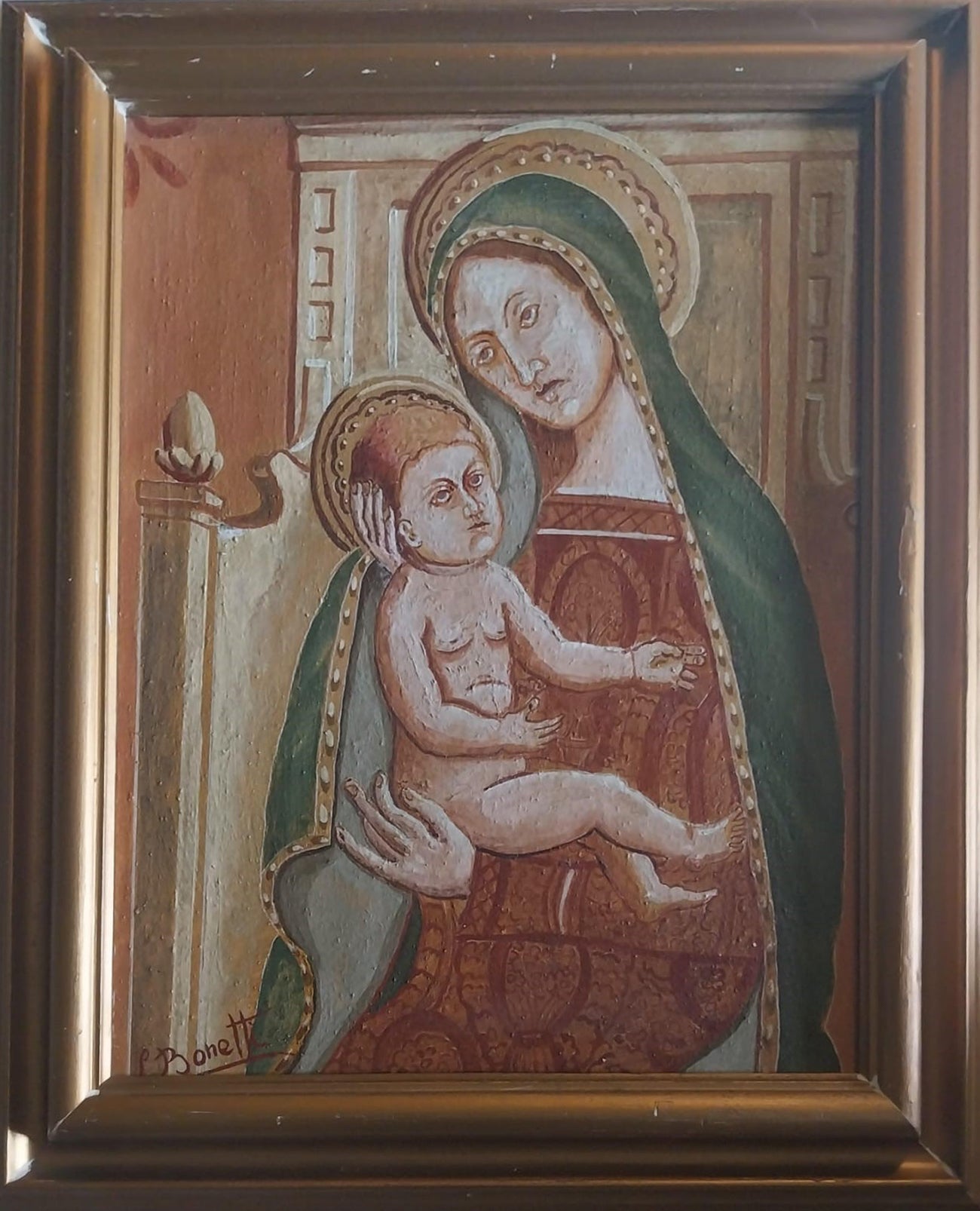 L. Bonetti - Madonna con bambino
