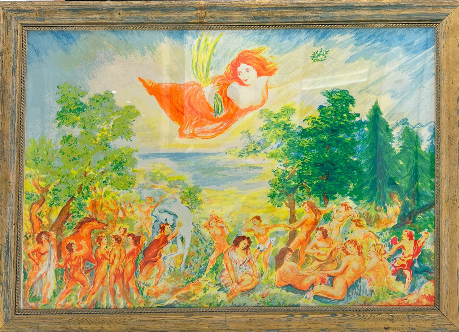 Aligi Sassu - L'Angelo della Pace