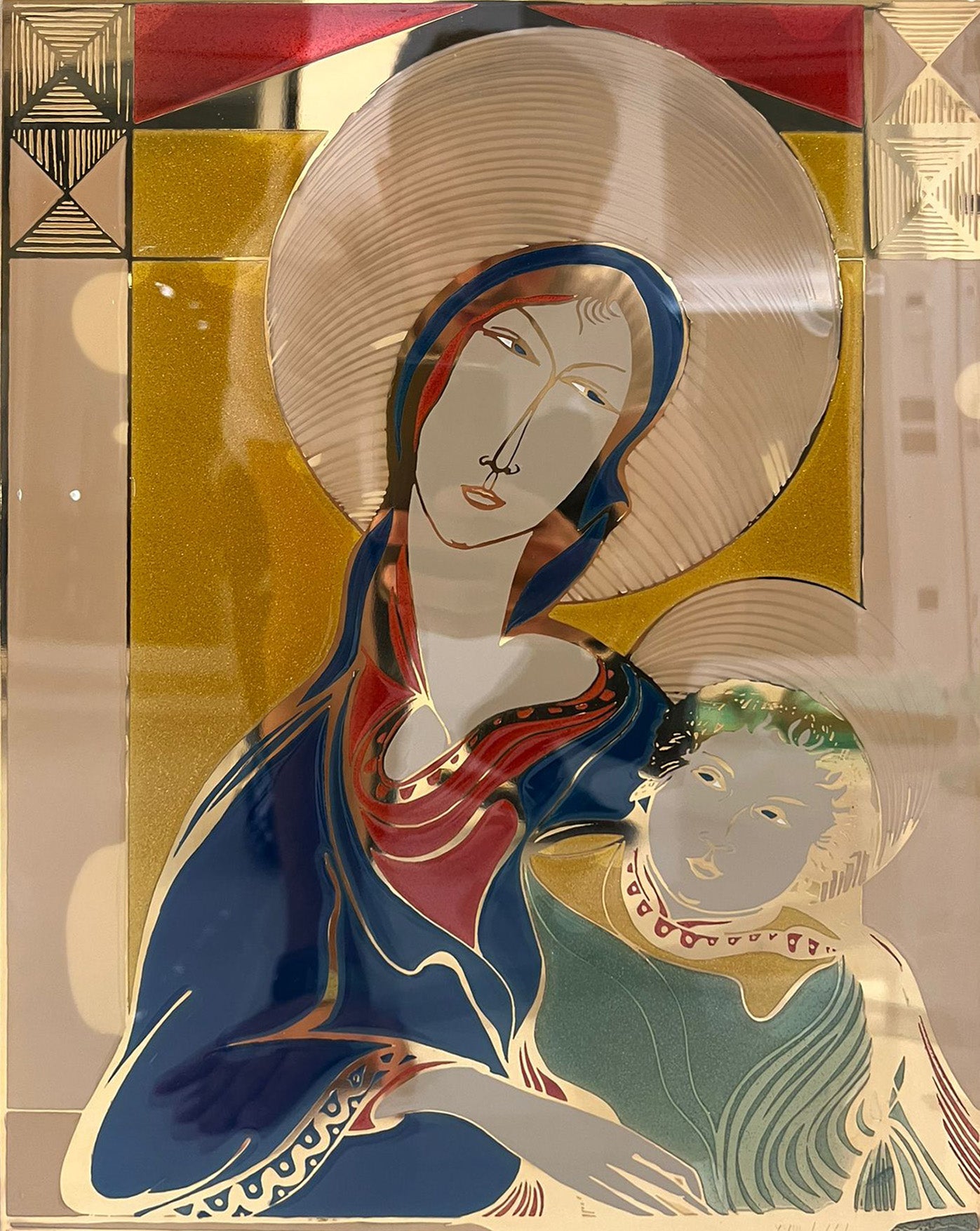 Antonio Nocera - La Madonna con bambino