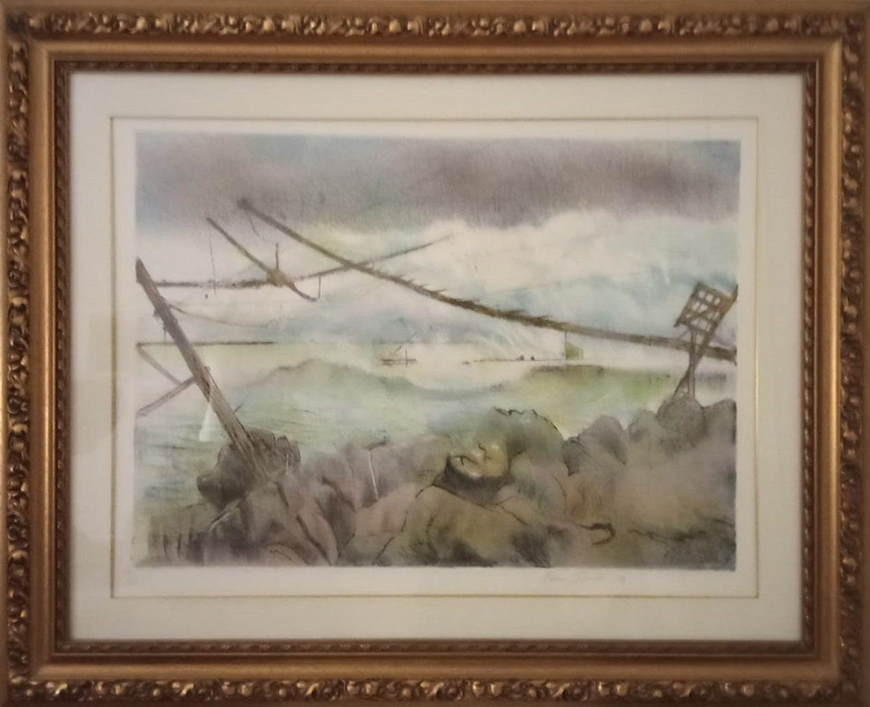 Romano Stefanelli - Senza titolo (Paesaggio)