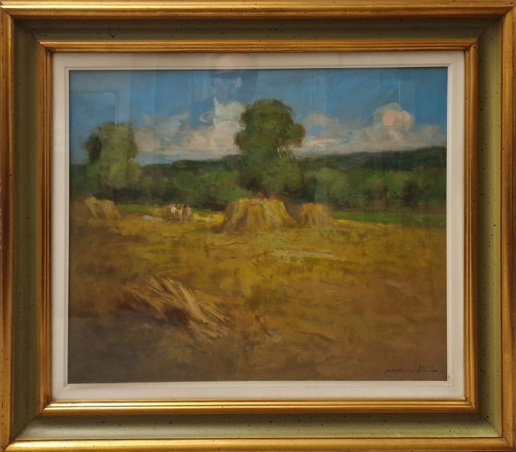 Franco Mazzuchetti - Campagna d'agosto