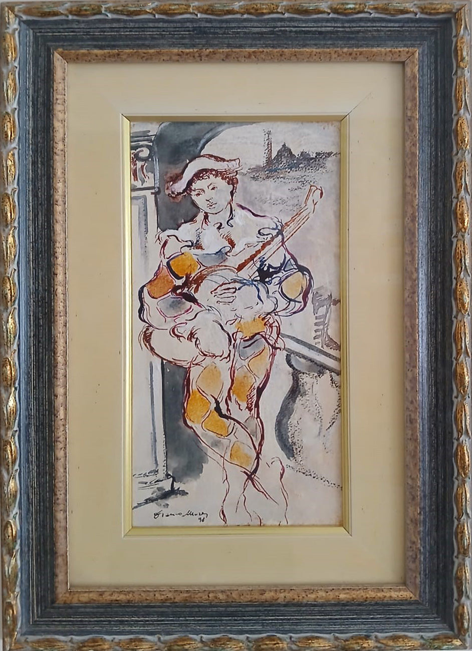 Franco Murer - Arlequín en Venecia