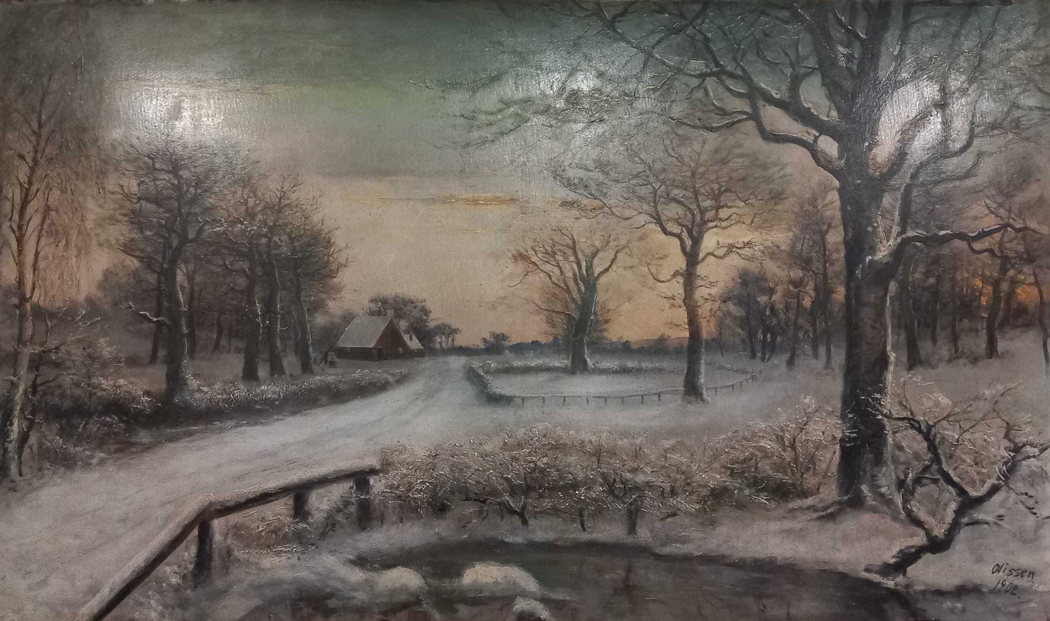 Nissen - Sin título (Paisaje nevado)
