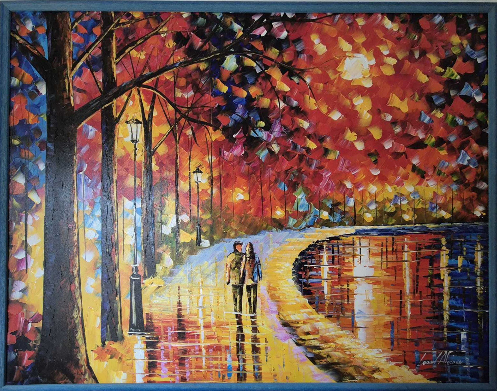 Leonid Afremov - Spirits by the lake