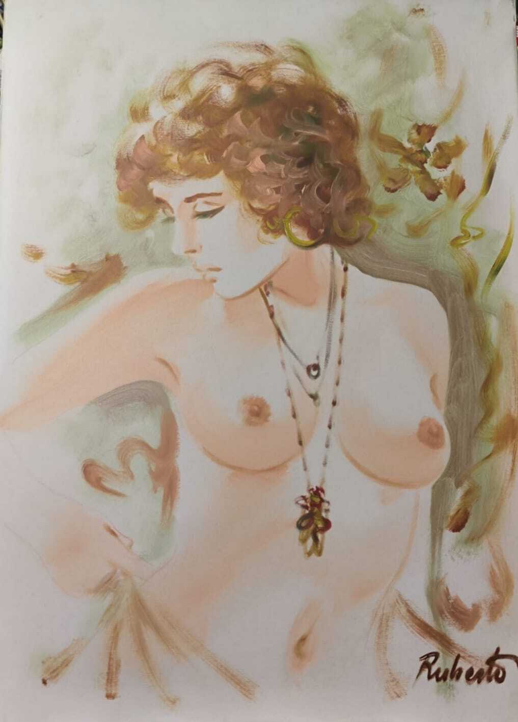 Giuseppe Ruberto - Sin título (Desnudo femenino)