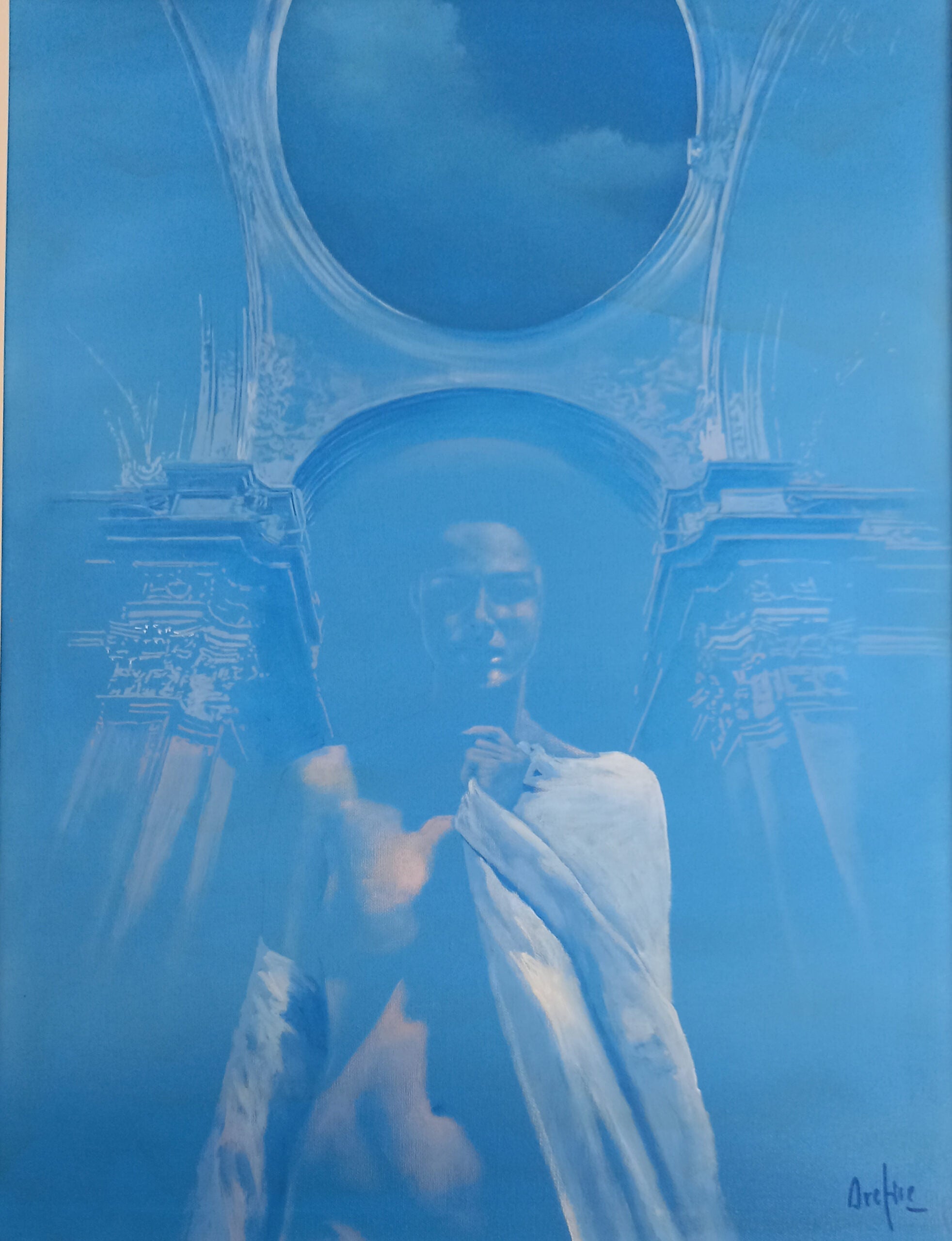 Giorgio Orefice - Desnudo en el centro
