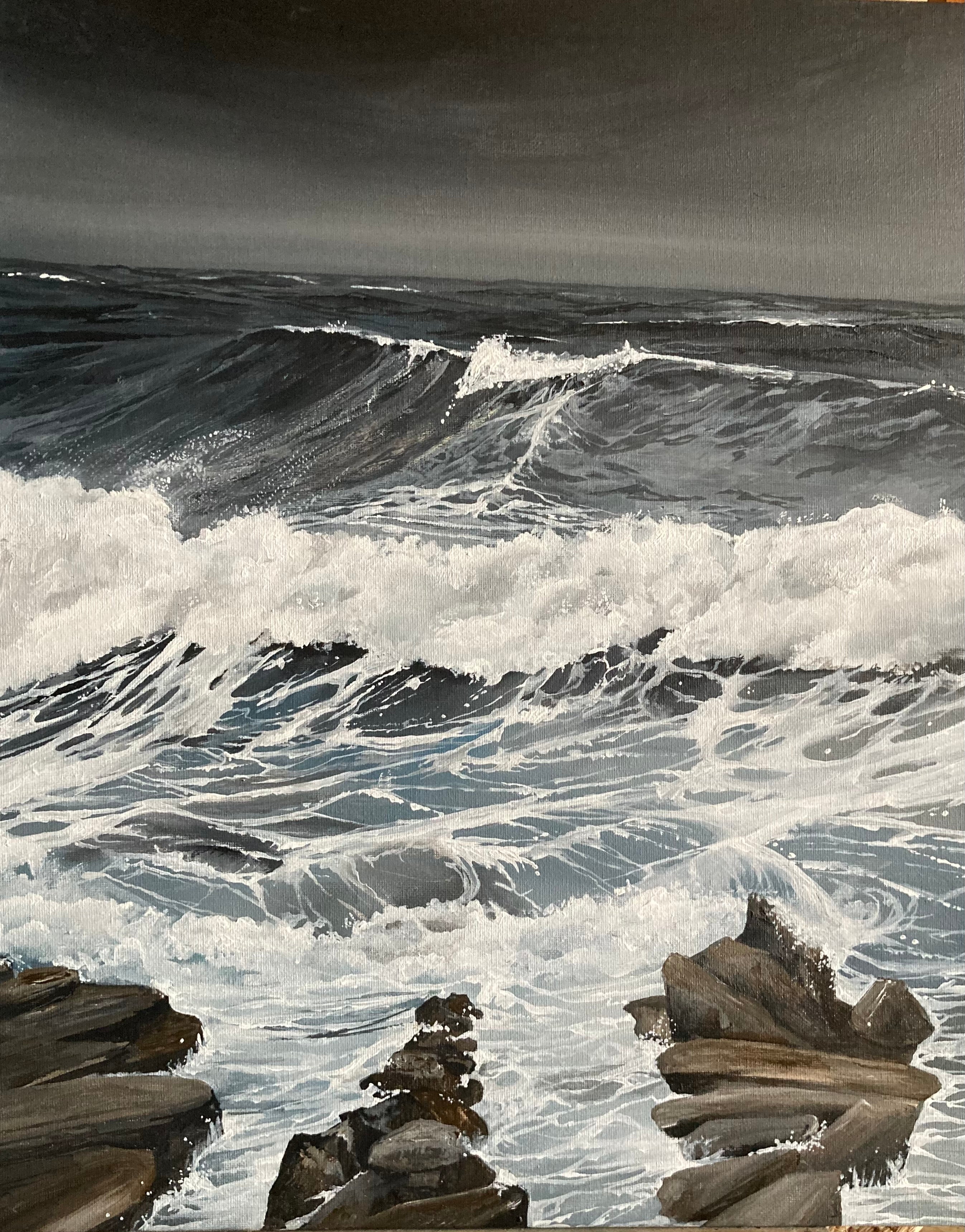 the rocks