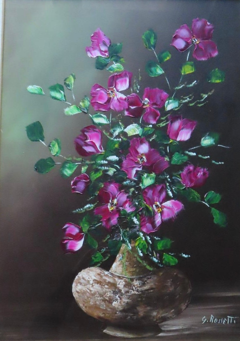 Vaso con Fiori - G. Rossetti