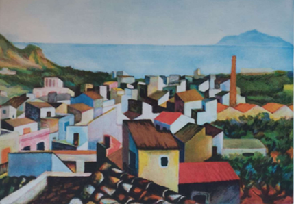 Renato Guttuso - Bagheria - Il Gioco dei Tarocchi