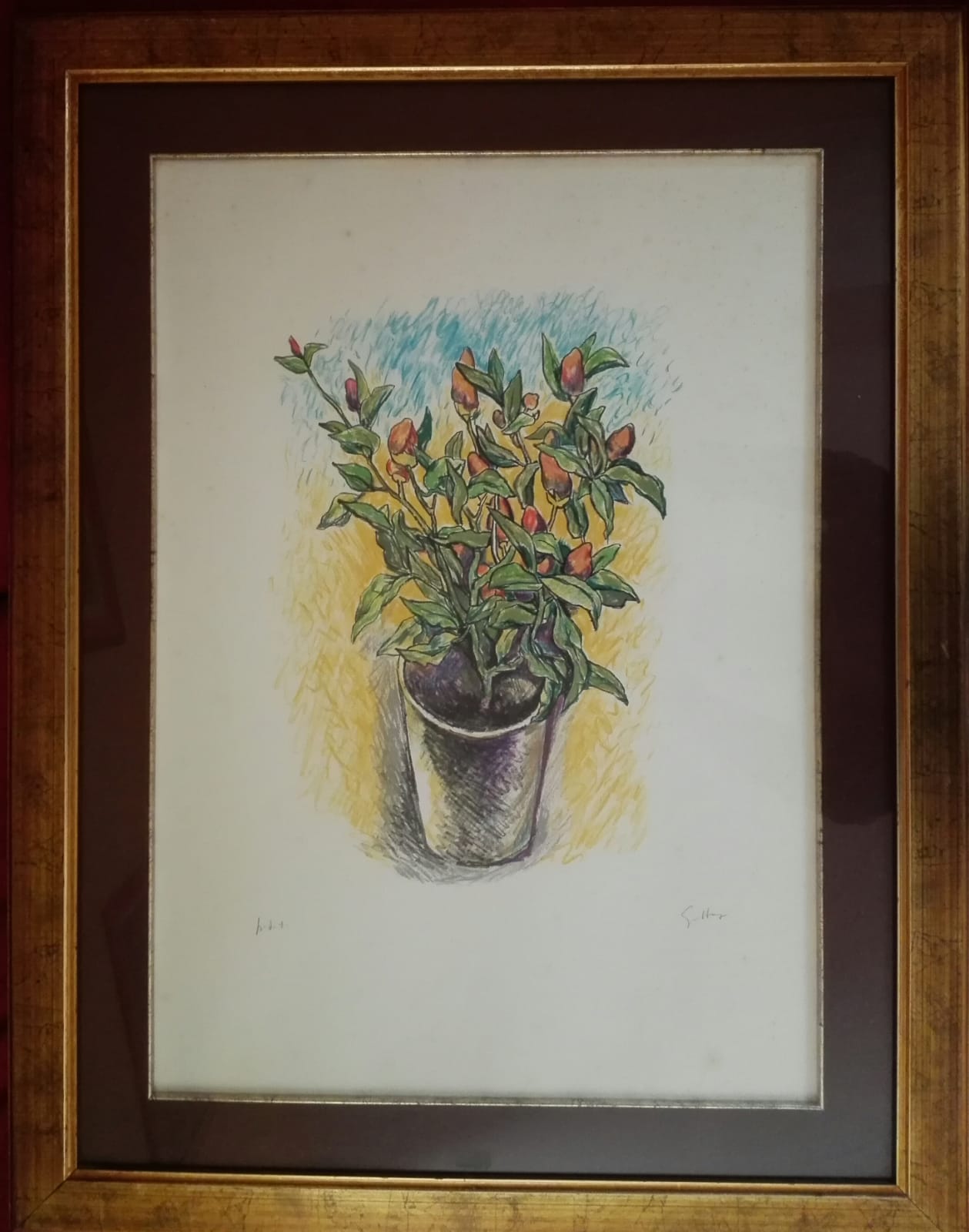 PEPERONCINI - RENATO GUTTUSO