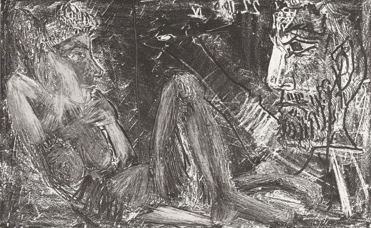 Pablo Picasso - Homme et Femme