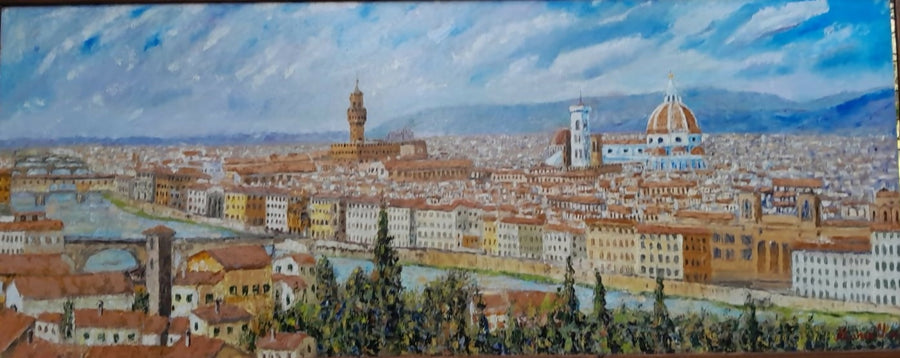 Panorama da sotto il piazzale