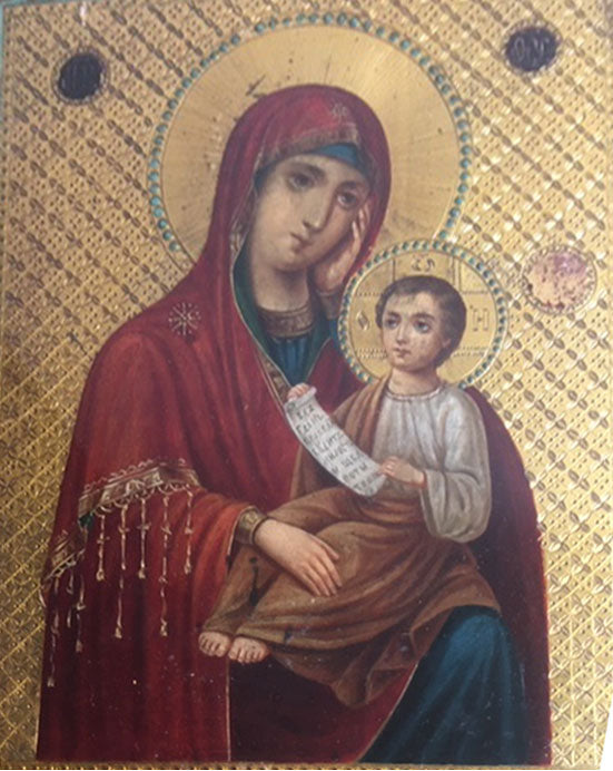 Desconocido - Icono de la Virgen con el Niño