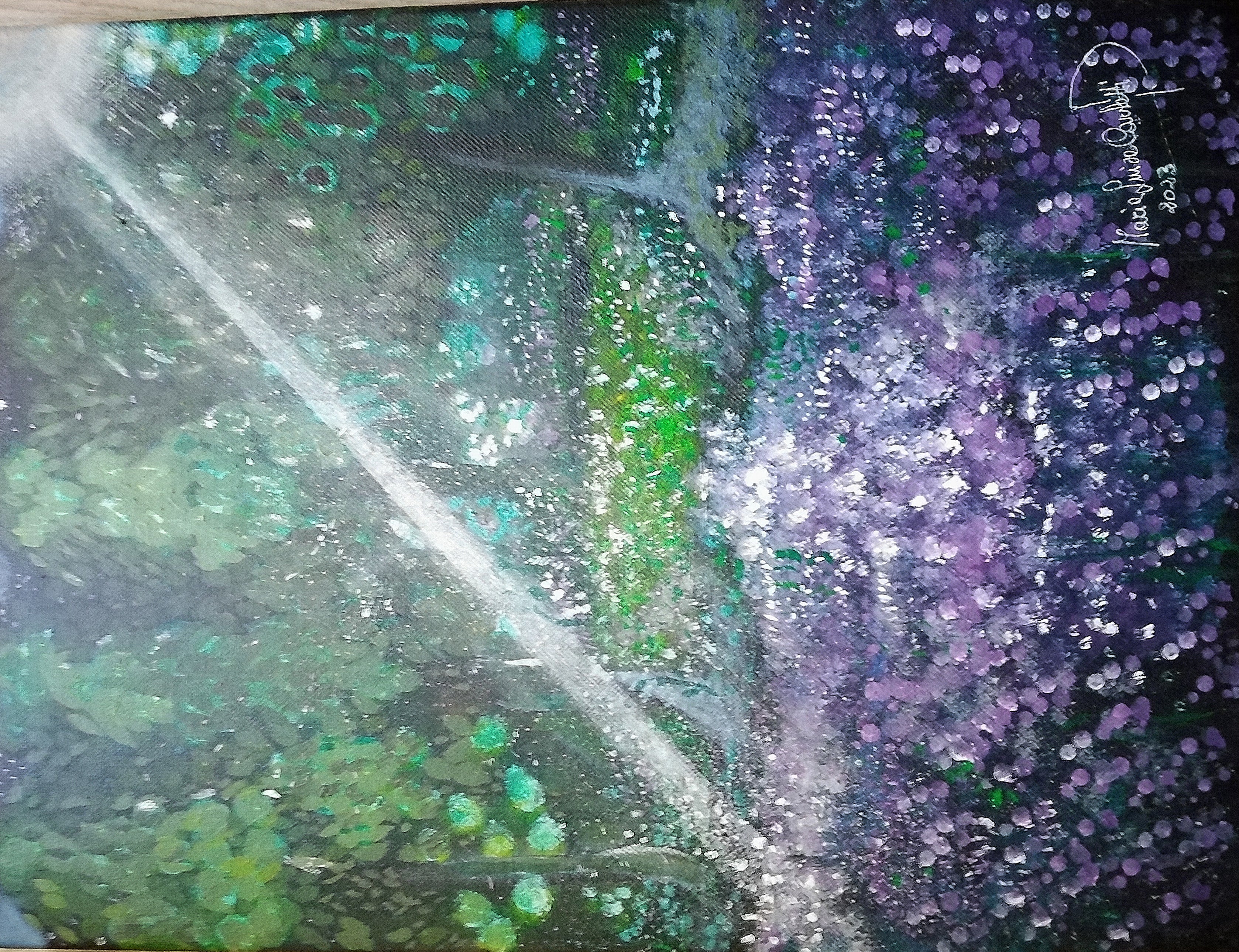 The forest at night