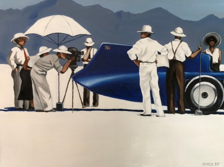 Sara Senesi - Pájaro azul en Bonneville