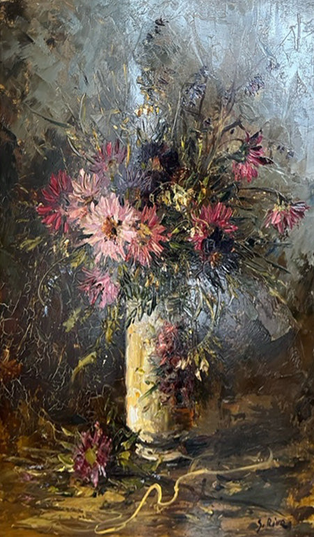 Giuseppina Riva Gandola -  Senza Titolo (Vaso di Fiori)