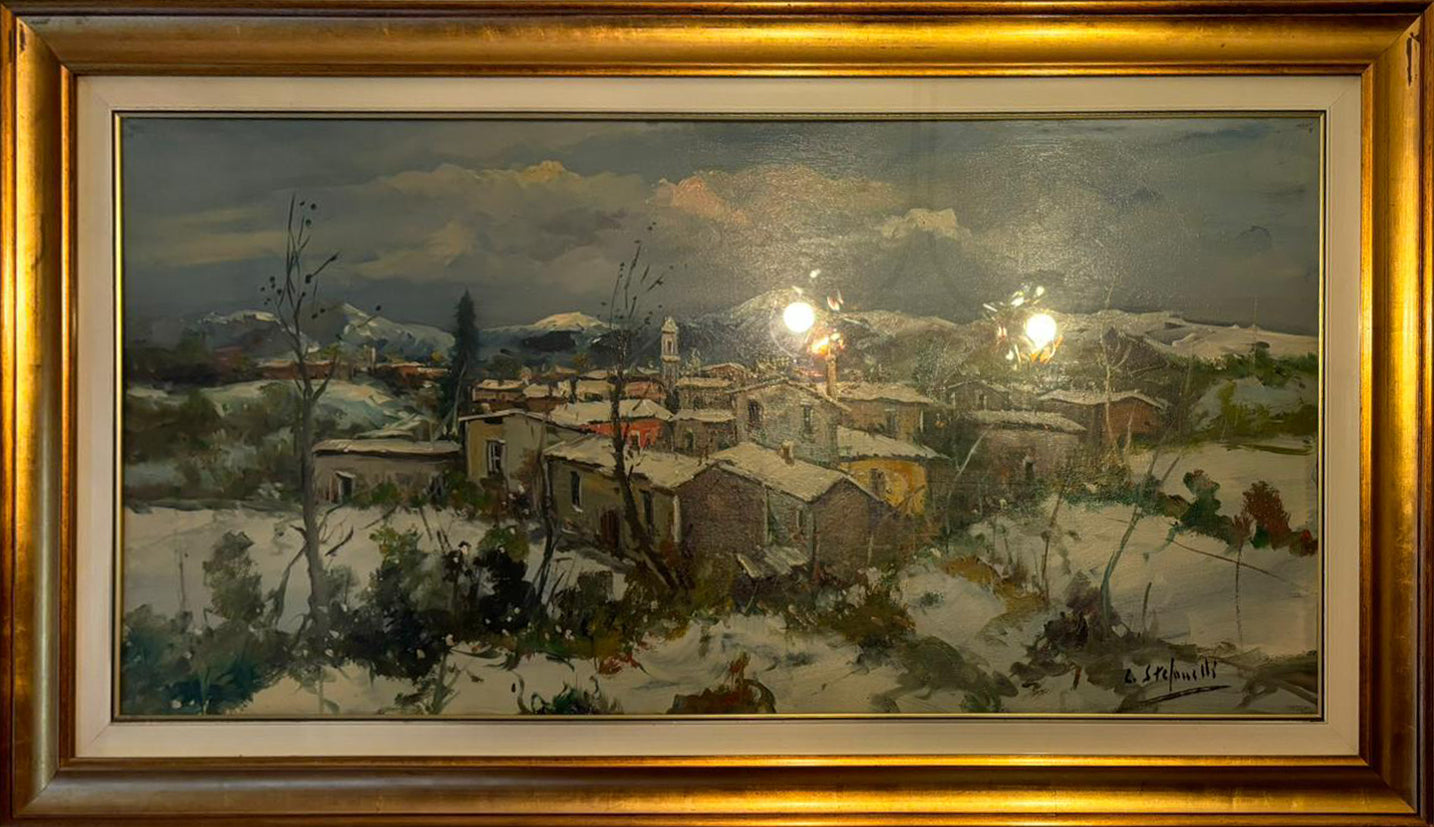 L. Stefanelli - Paesaggio innevato