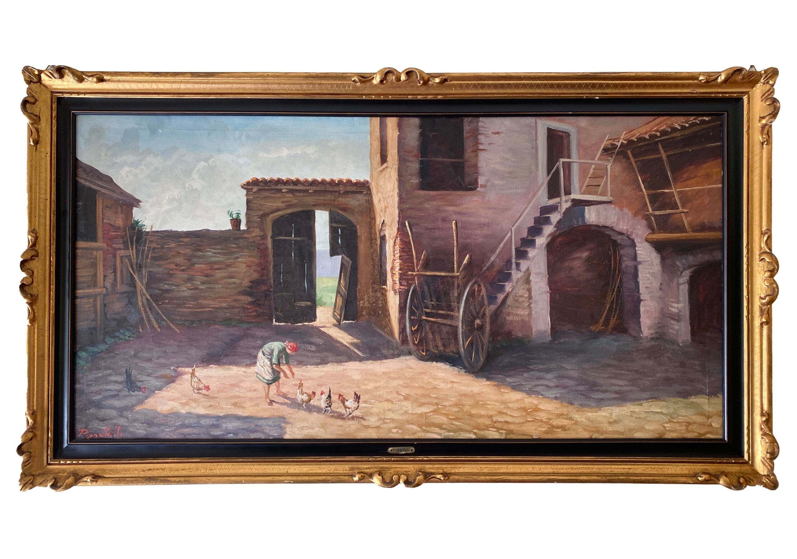 Luigi Pignatelli - Il cortile