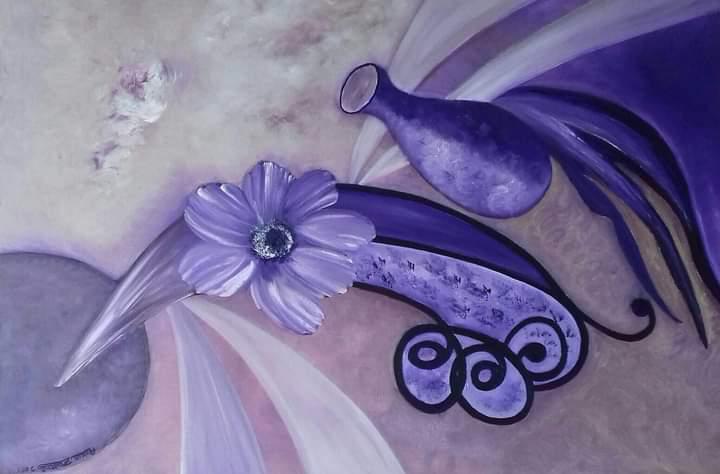 Il fiore viola