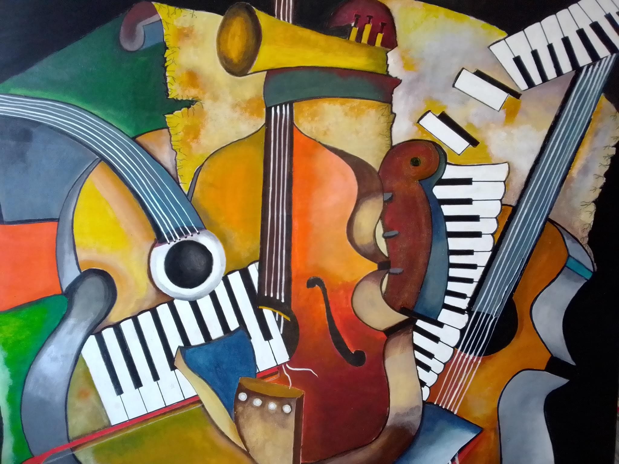 Composición de instrumentos musicales