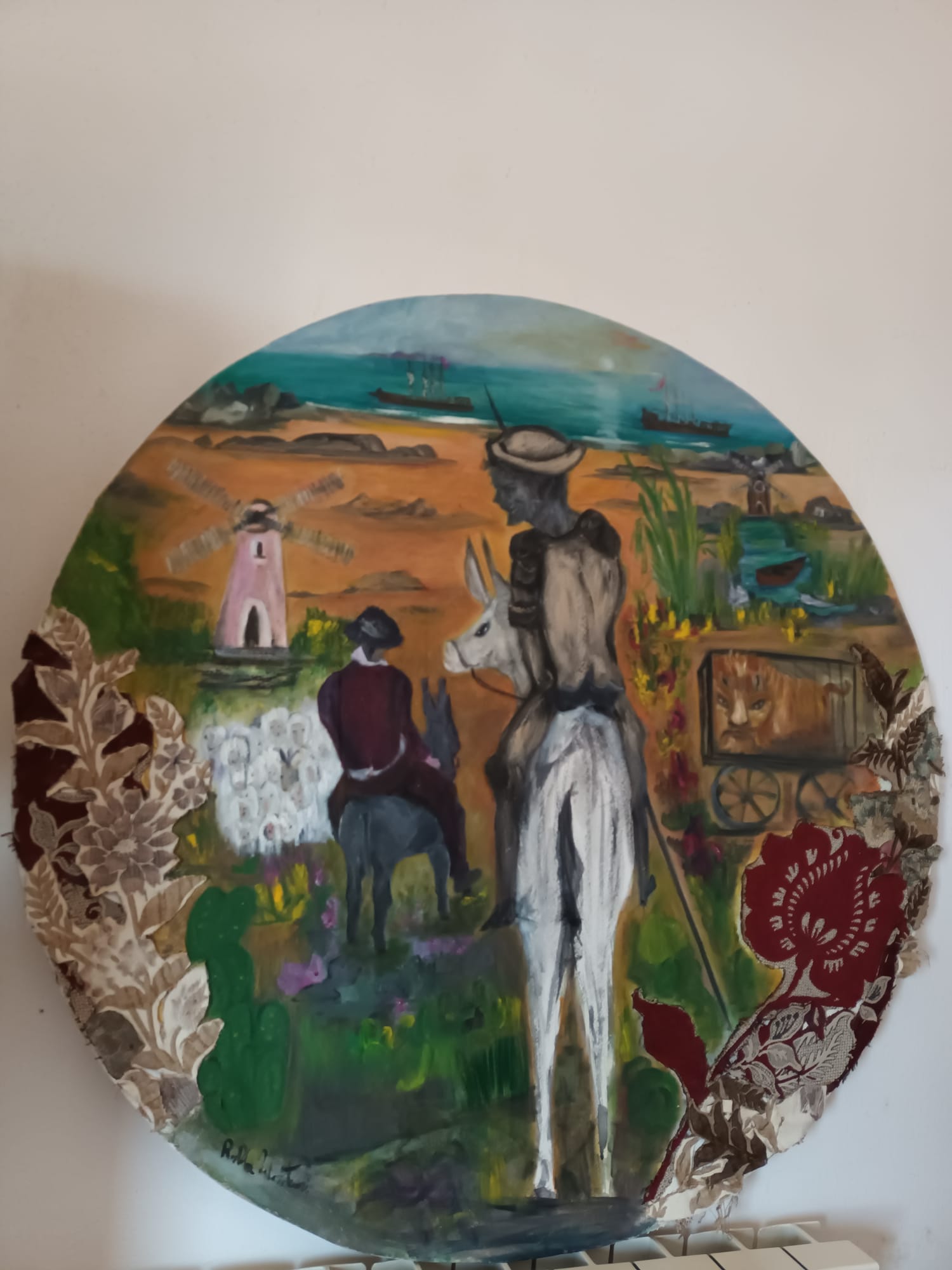Don Quijote en Positano