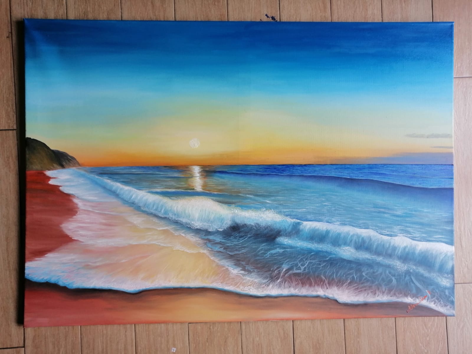 Mare al tramonto