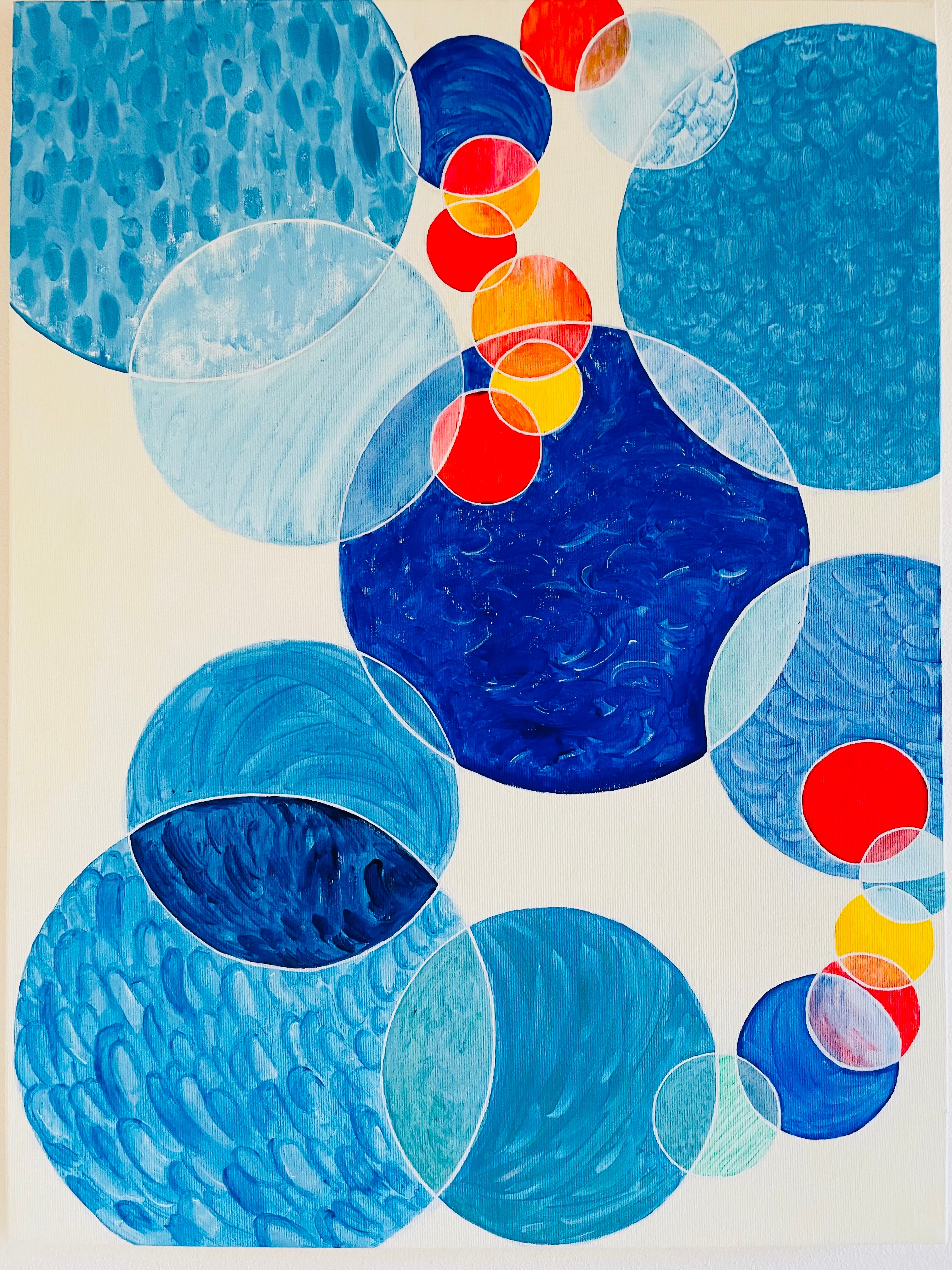 “Bubbles: red touch”
