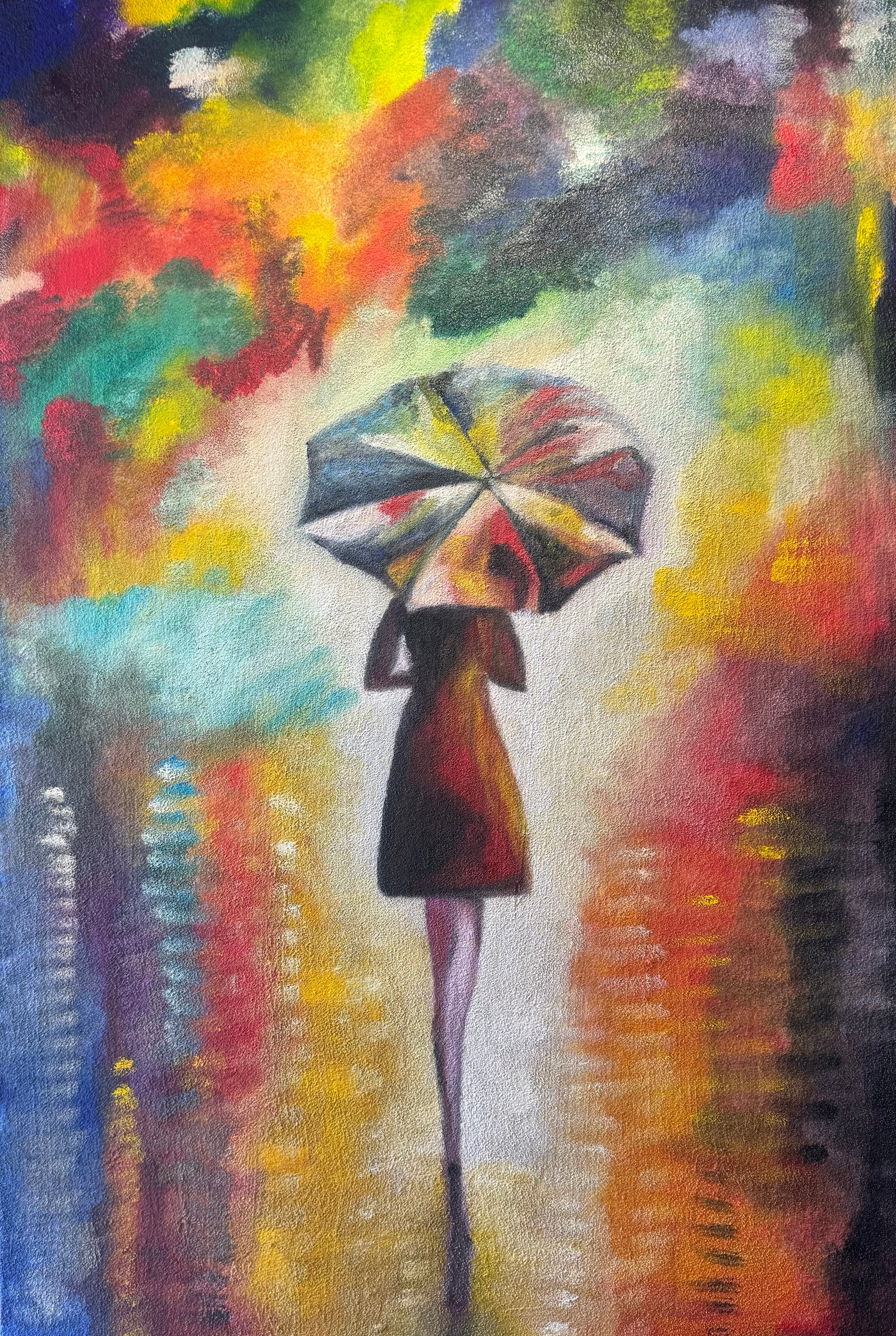 Pioggia colorata