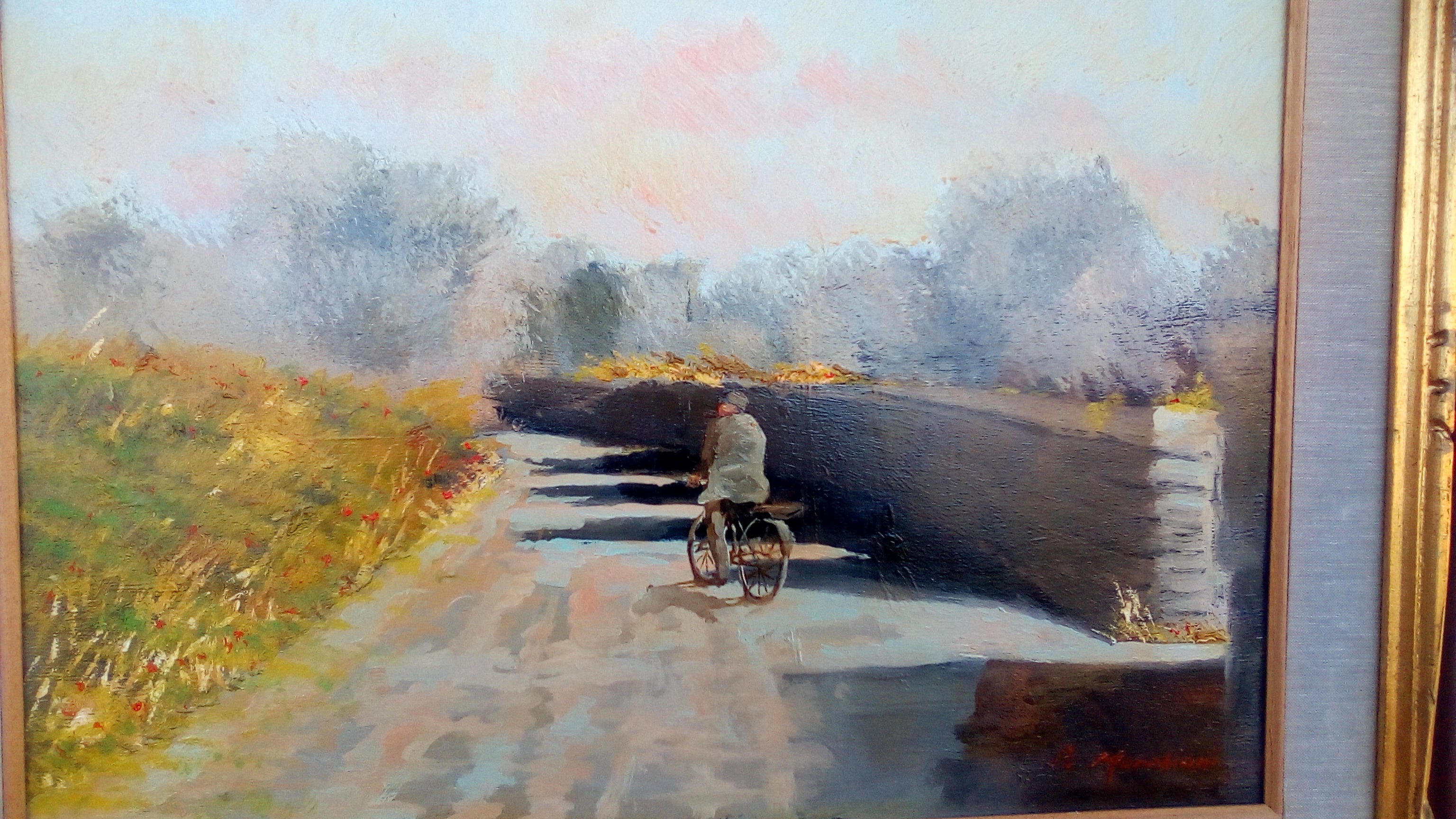 Uomo in bici
