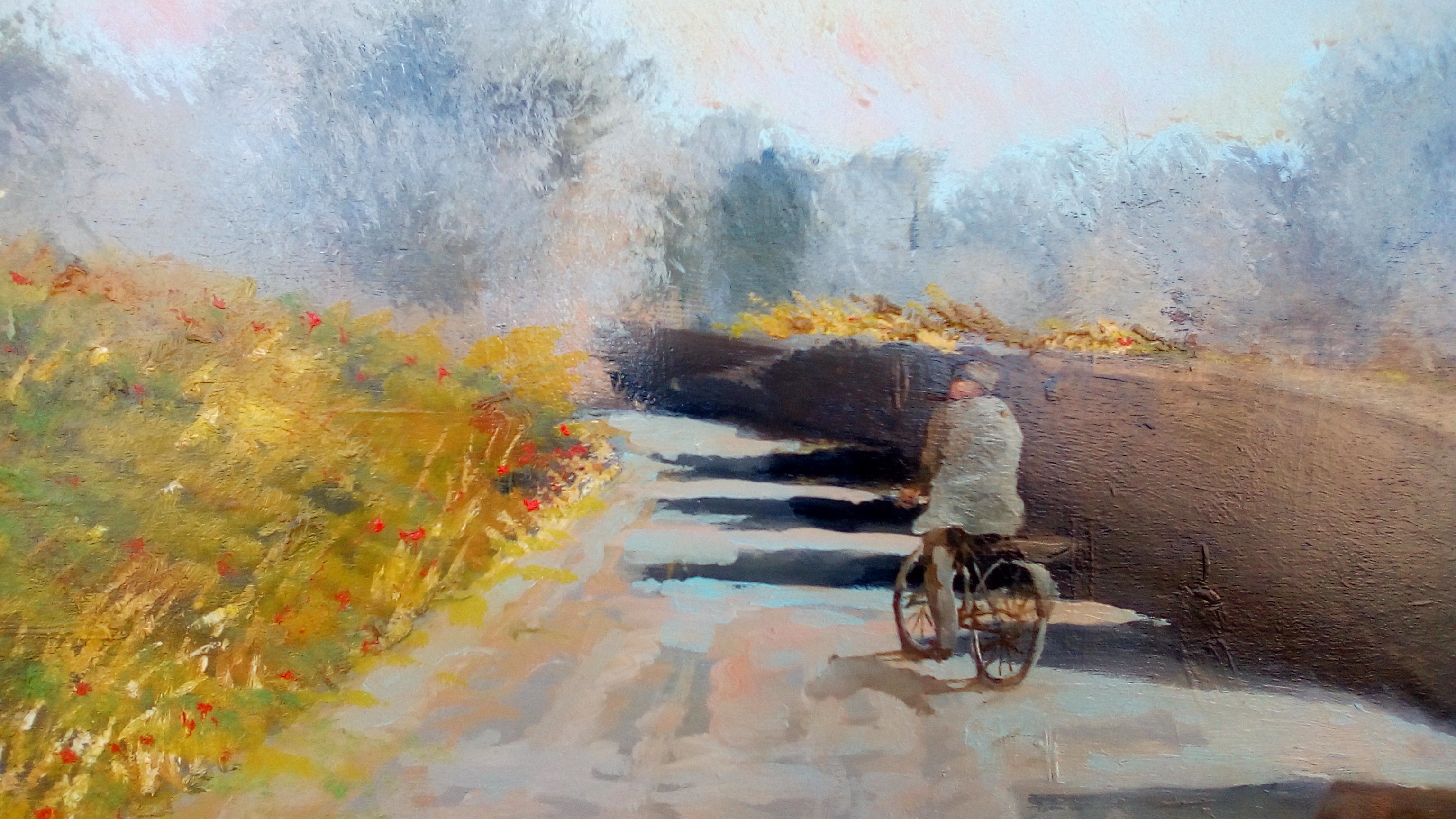 Uomo in bici