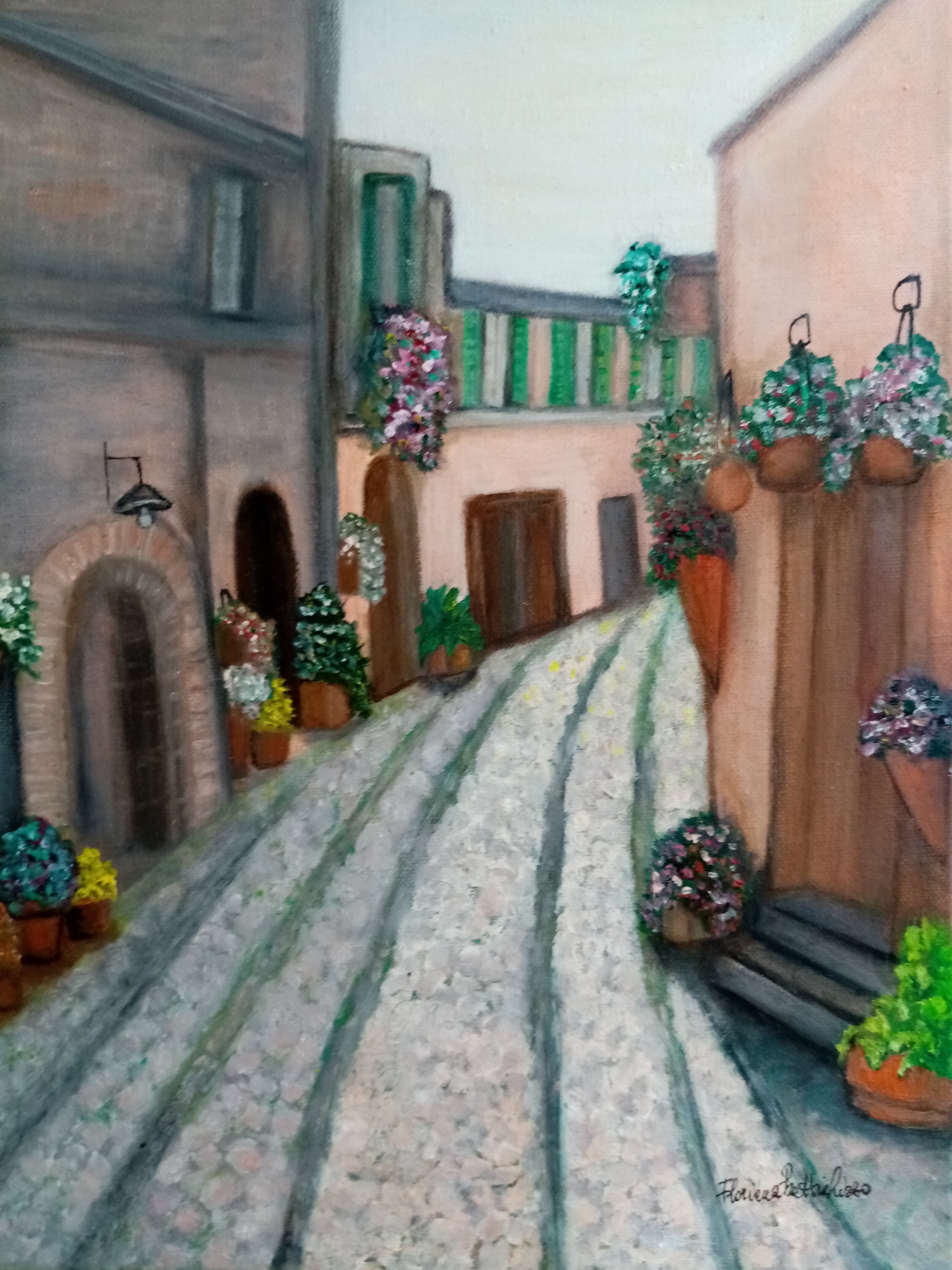 Vicolo di centro storico.