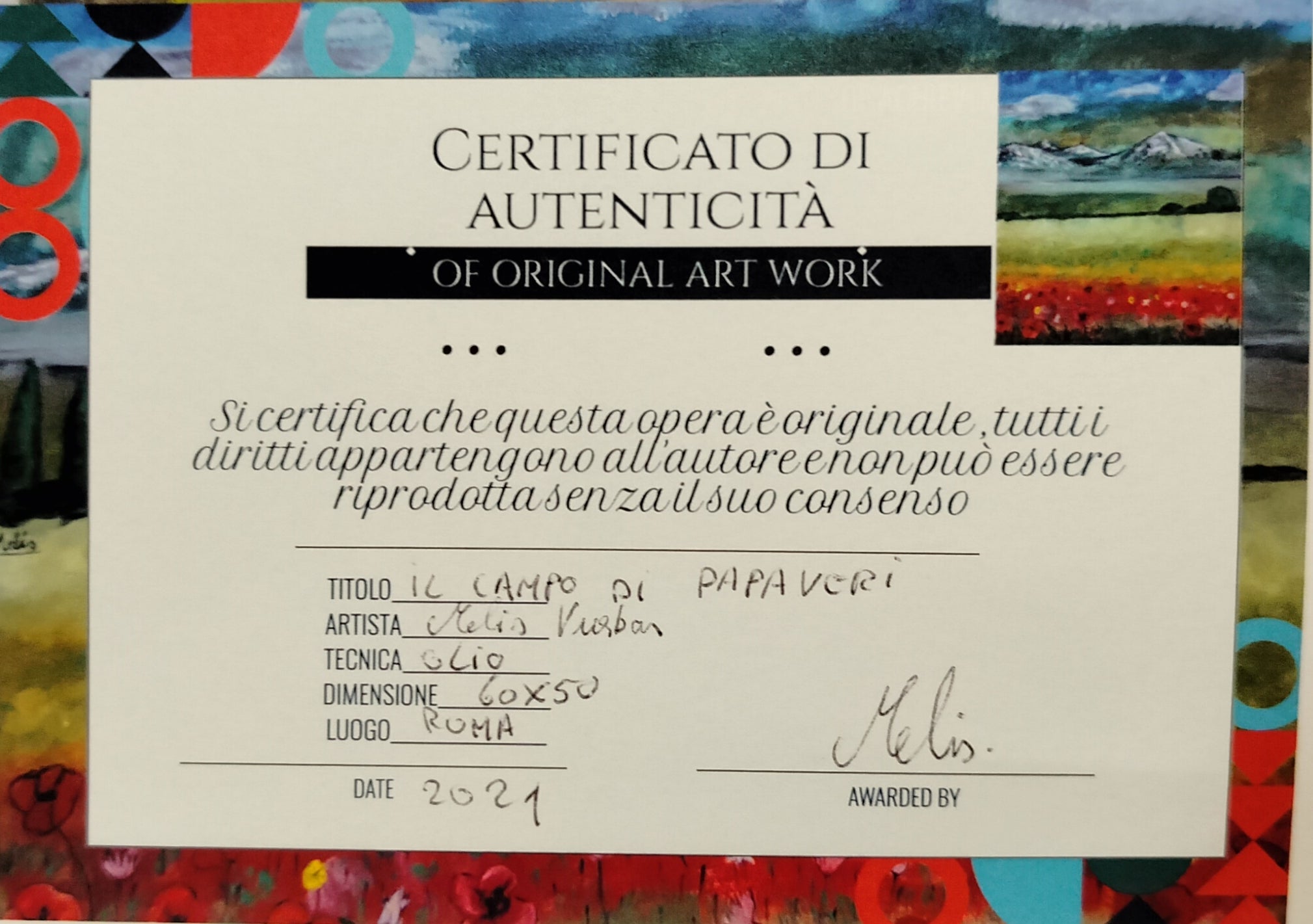 Il campo di papaveri