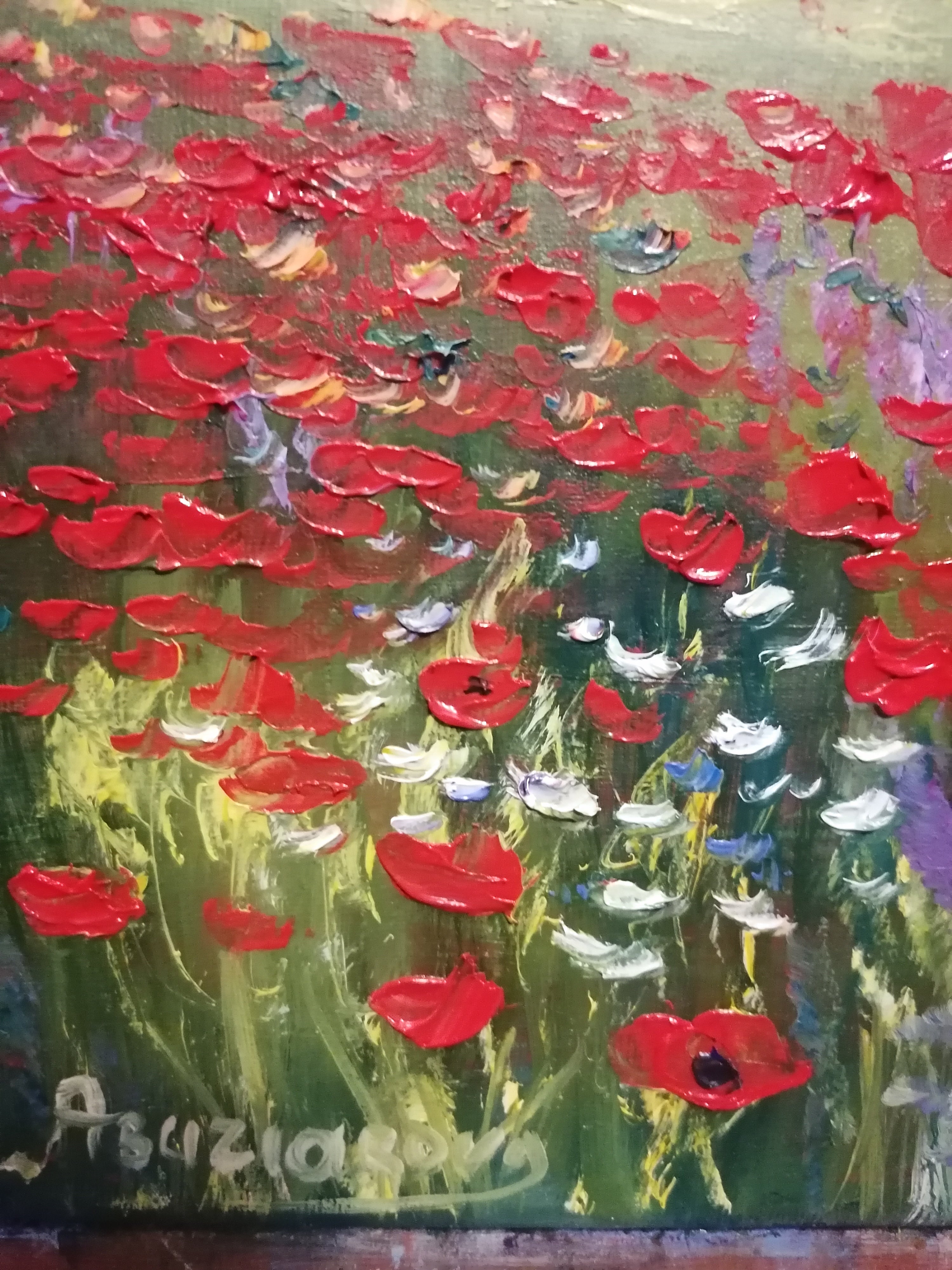 "El campo de amapolas"