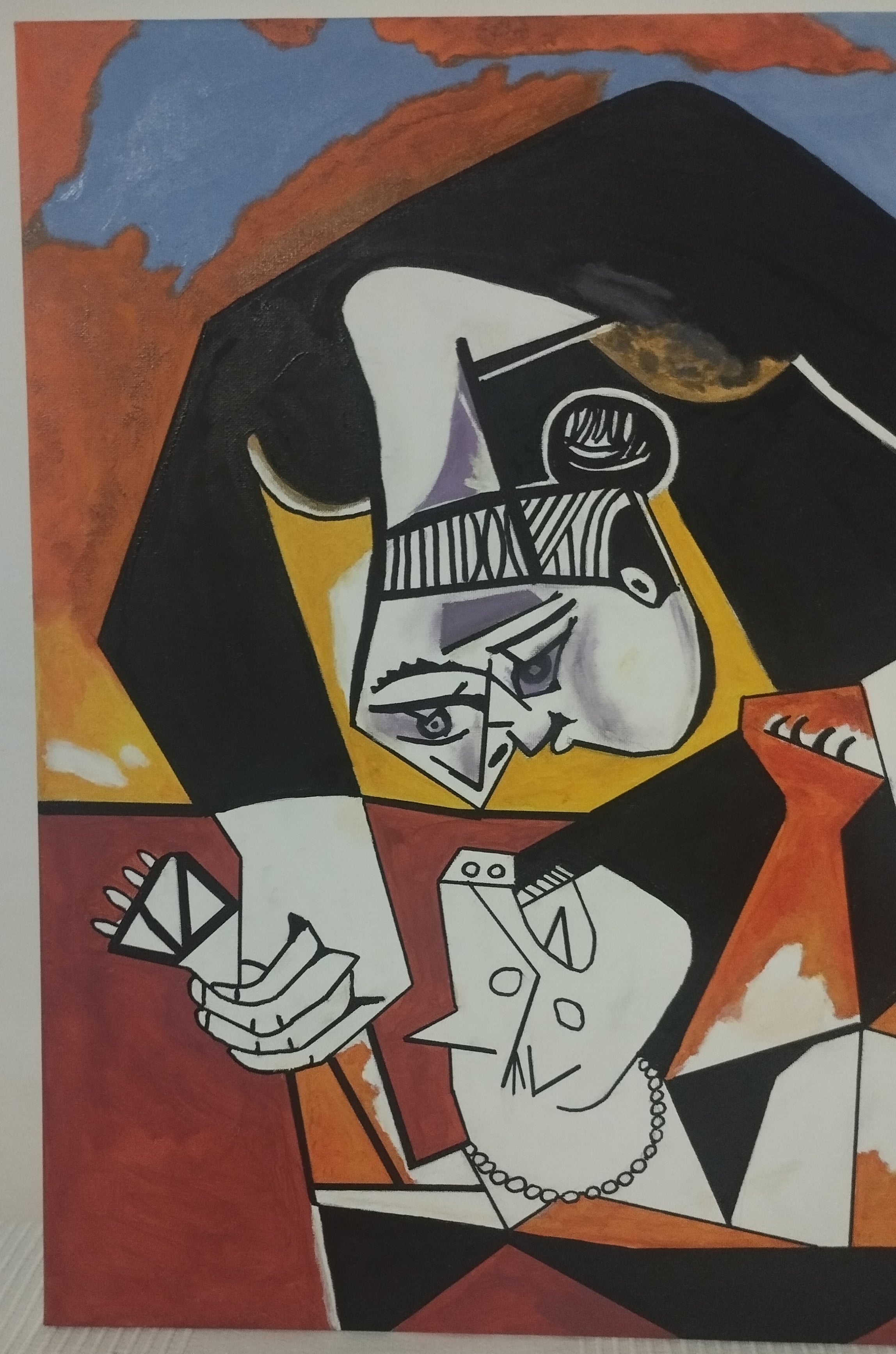 La mujer y el perro de Pablo Picasso