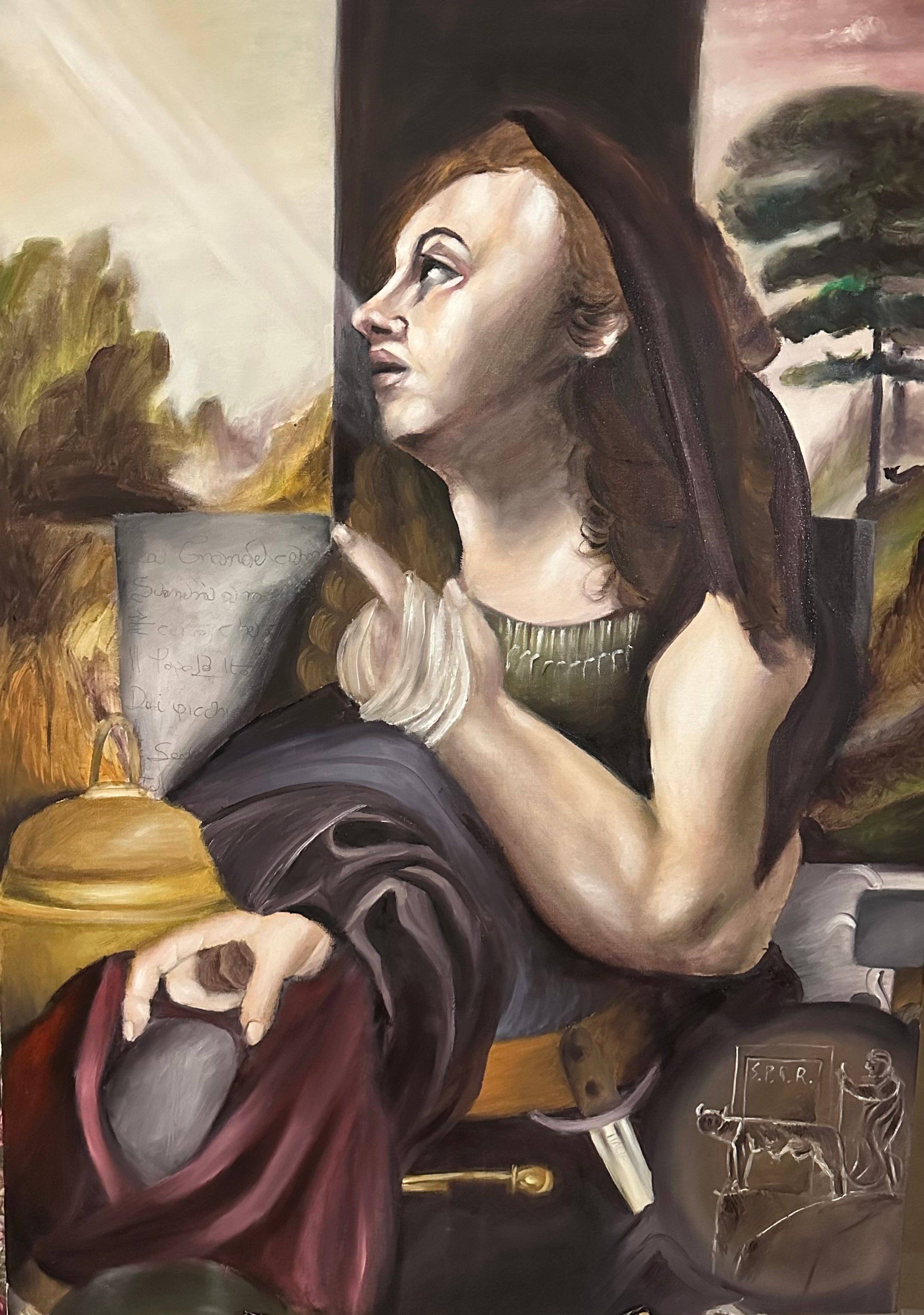 Allegory Goddess Italy