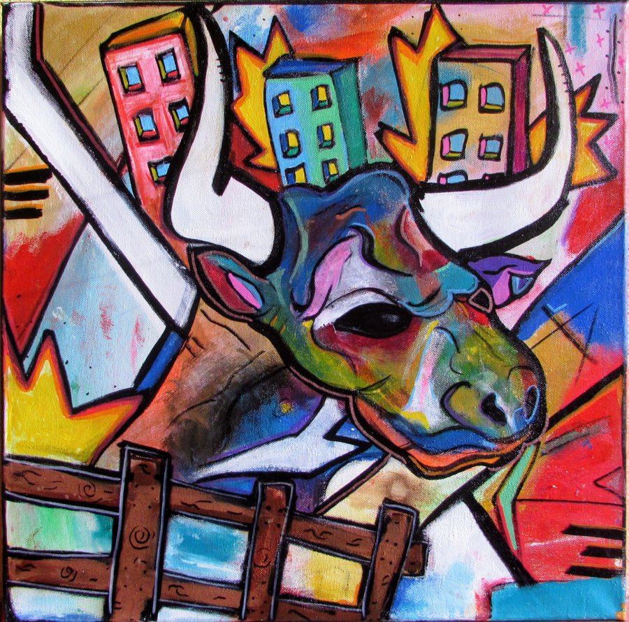 Con el Toro - Guernica pop