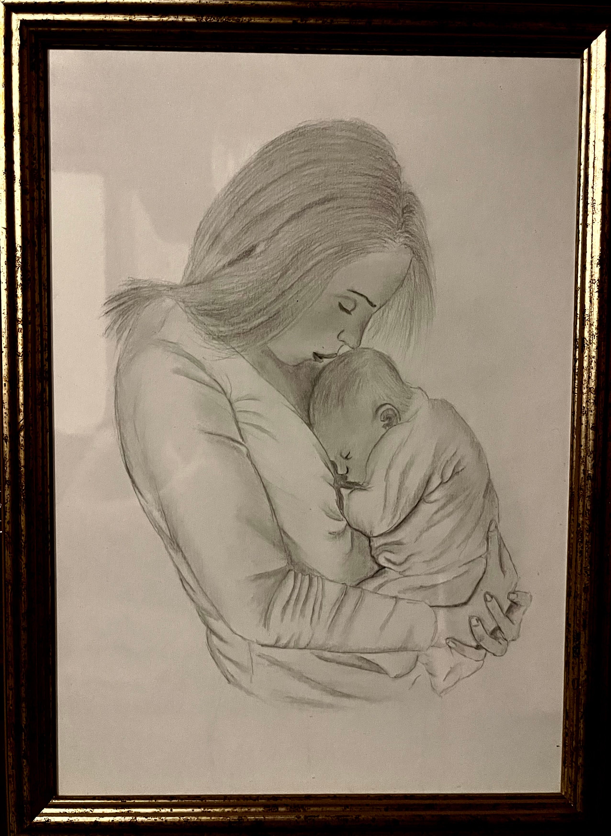 Ritratto di una giovane madre
