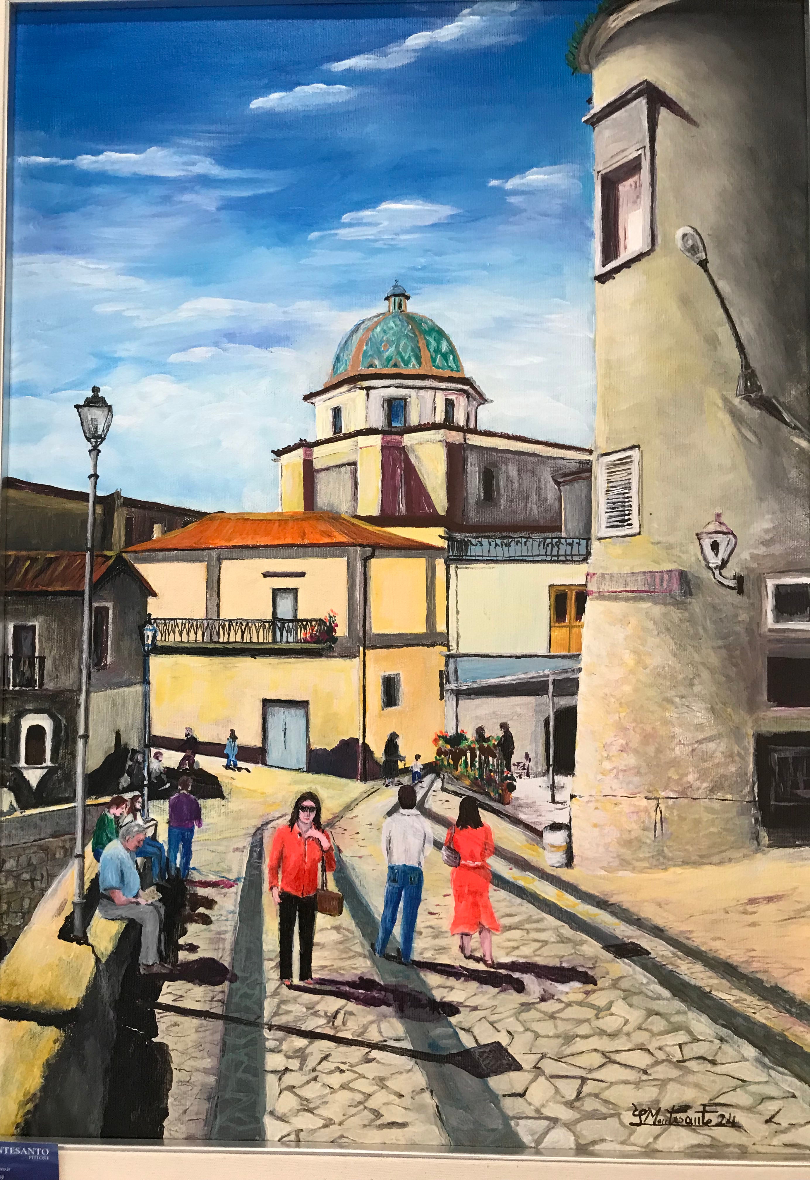 Piazza Marconi centro storico Cariati Cosenza Italia