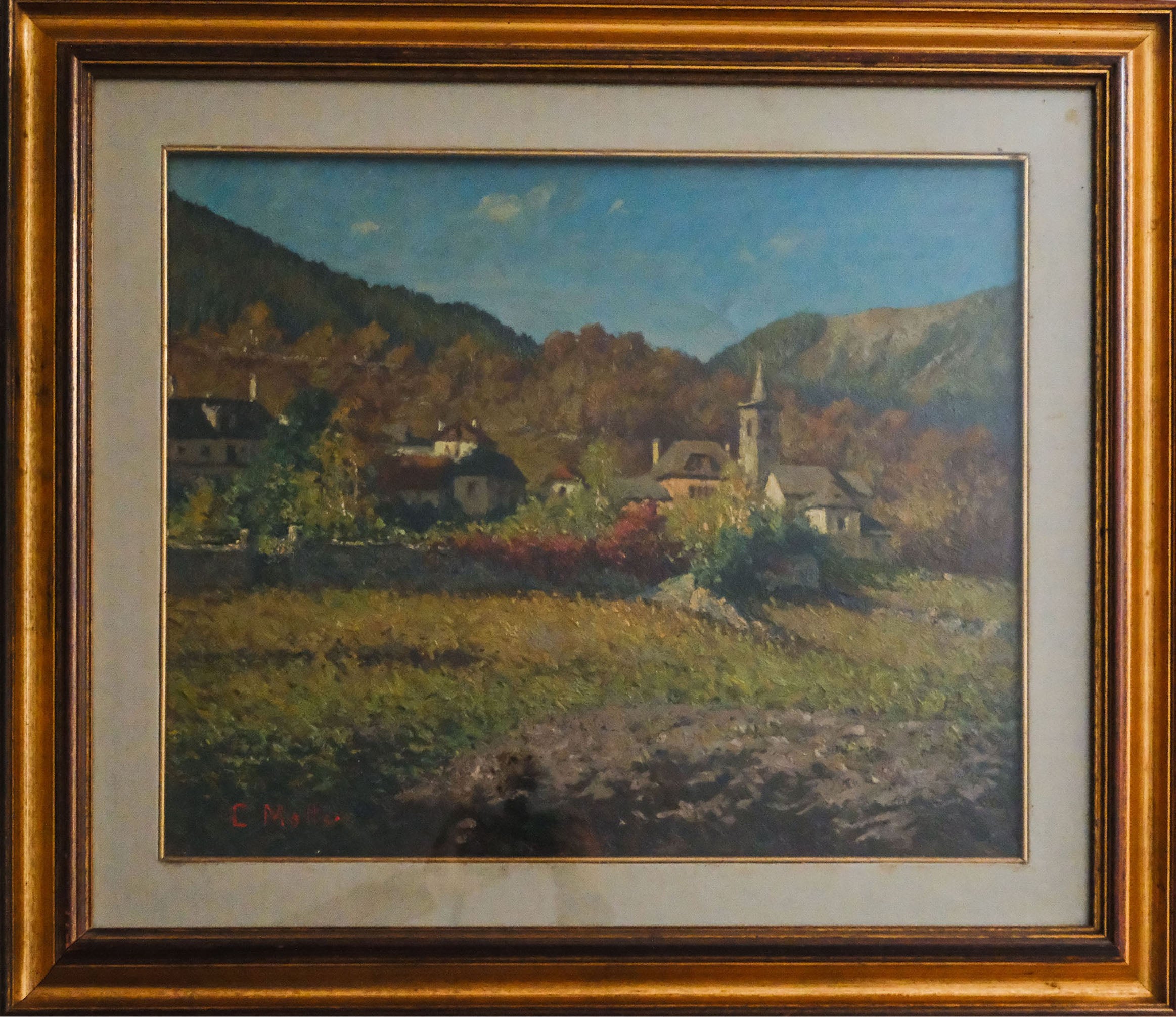 Carlo Mattei - Sin título (paisaje)