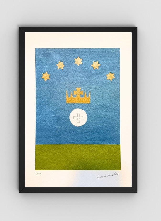L’Eucarestia di Gesù incoronata.