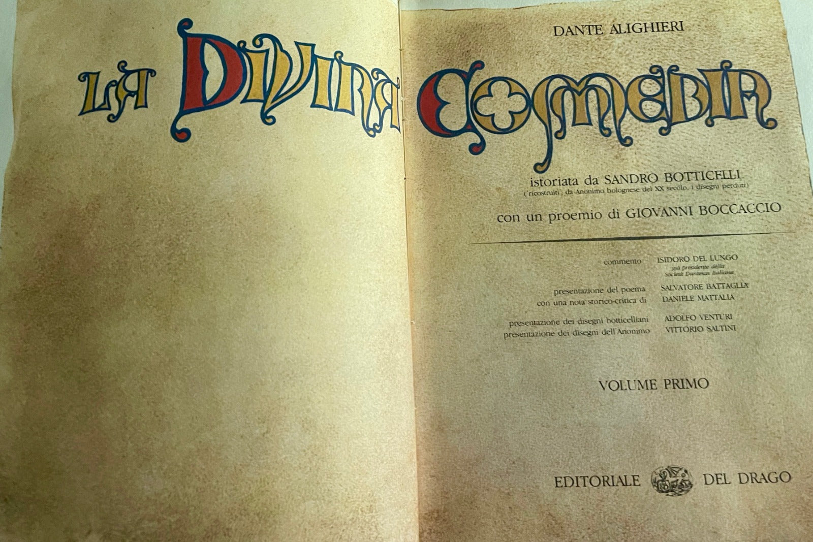 La Divina Commedia di Dante Alighieri - Editoriale Del Drago
