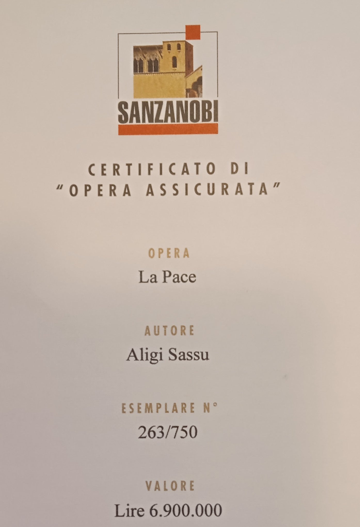 Aligi Sassu - La pace