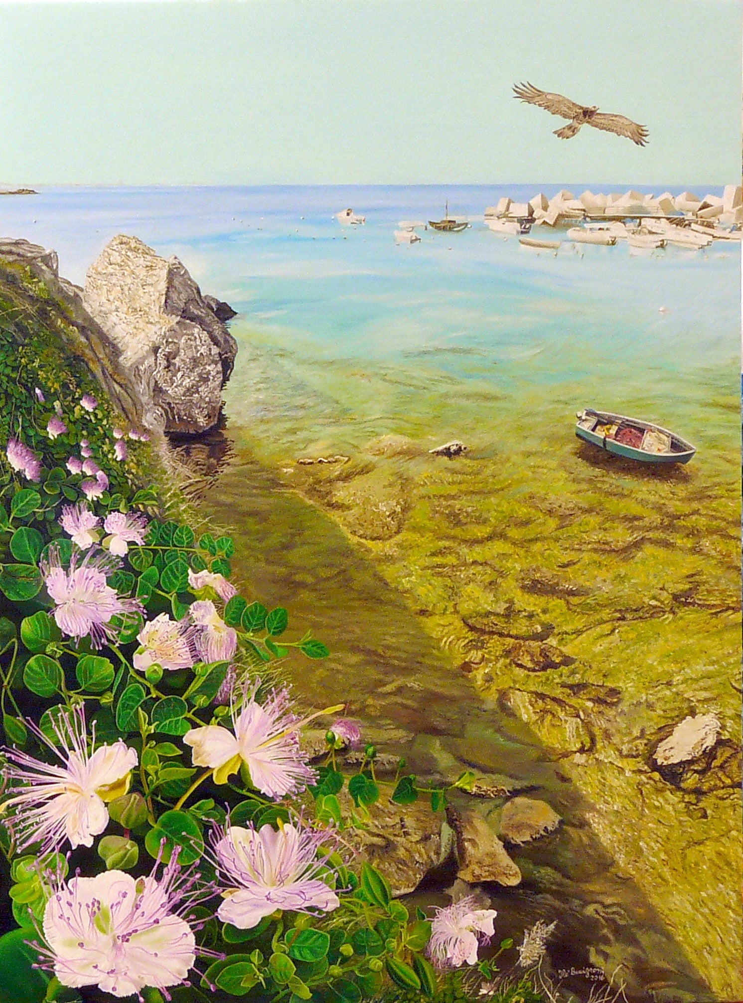 Buccigrossi Floriano - El acantilado de Santa Caterina