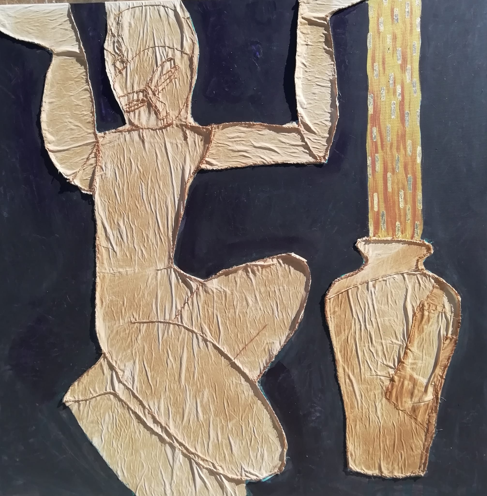 la donna e il vaso