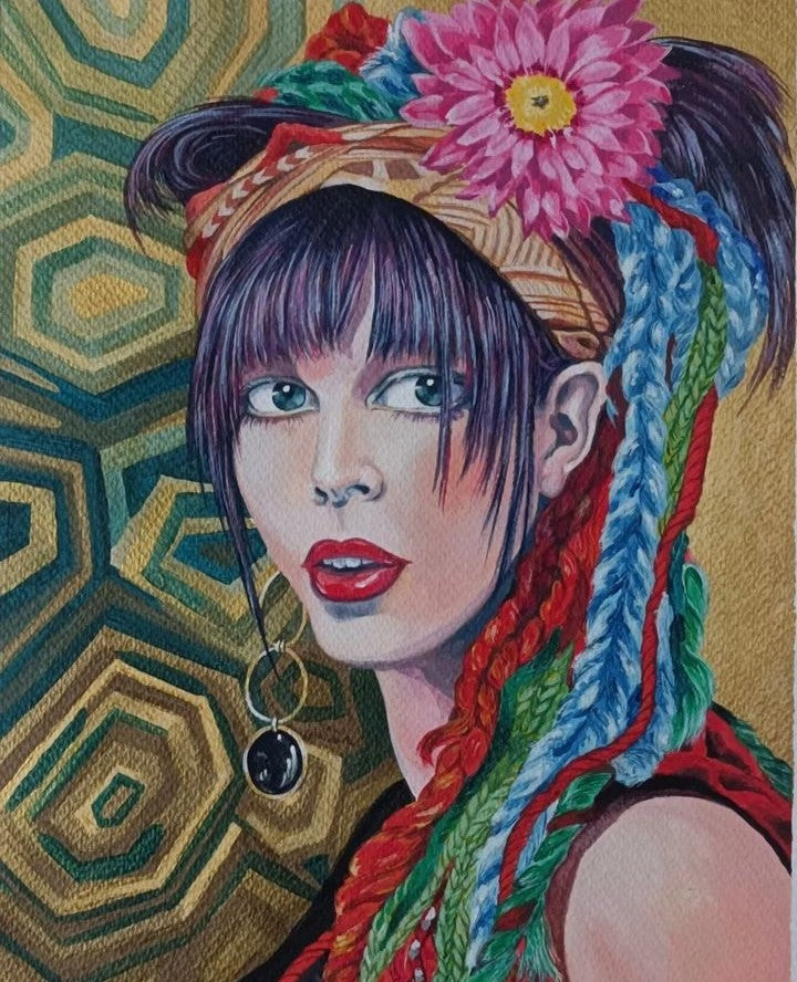 LA RAGAZZA CON LA DALIA ROSA