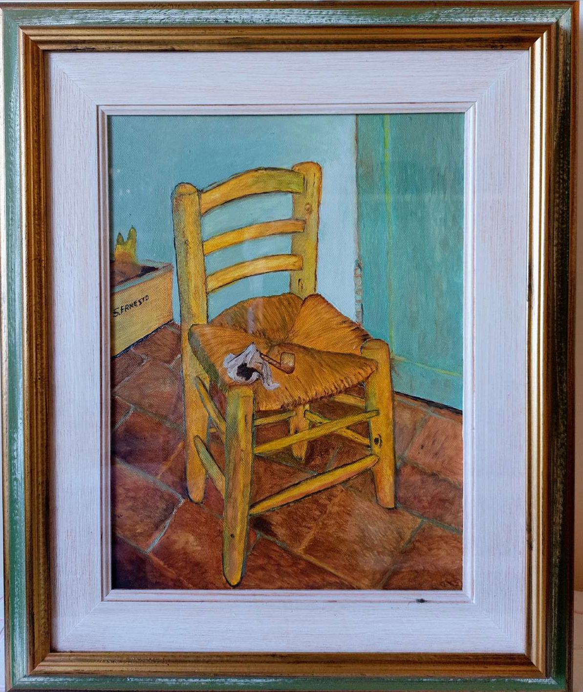 Opera di Vincent Van Gogh. La sedia